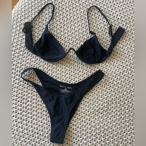 Betty Jade Black Bikini Set